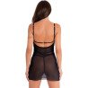 LIVCO CORSETTI FASHION - KROLINA LC 90734 CAMISETA + TANGA NEGRA S/M
