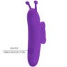 PRETTY LOVE - SNAIL PODEROSO ESTIMULADOR DE DEDO MORADO