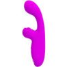 AMOR PRECIOSO - VIBRADOR ESTIMULADOR SKYLAR PÚRPURA
