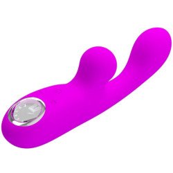 AMOR PRECIOSO - VIBRADOR ESTIMULADOR SKYLAR PÚRPURA