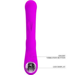 AMOR PRECIOSO - VIBRADOR ESTIMULADOR SKYLAR PÚRPURA