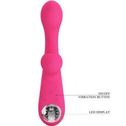 AMOR PRECIOSO - VIBRADOR ESTIMULADOR SKYLAR PINK