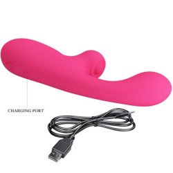 AMOR PRECIOSO - VIBRADOR ESTIMULADOR SKYLAR PINK