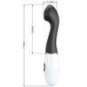 PRETTY LOVE - VIBRADOR DE PUNTO G CHARLES CON 30 MODOS, NEGRO