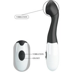 PRETTY LOVE - VIBRADOR DE PUNTO G CHARLES CON 30 MODOS, NEGRO