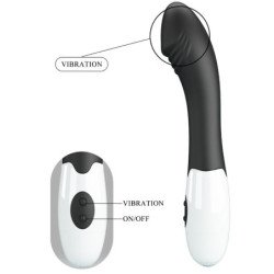 PRETTY LOVE - VIBRADOR ELEMENTAL PARA EL PUNTO G, 30 MODOS, NEGRO