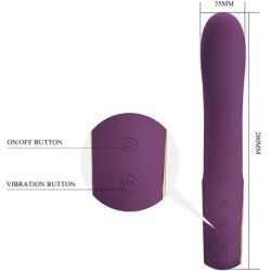 AMOR PRECIOSO - VIBRADOR RECARGABLE ETHAN LILA