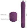 AMOR PRECIOSO - VIBRADOR RECARGABLE ETHAN LILA