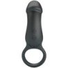 PRETTY LOVE - ANILLO VIBRATORIO NEGRO TRAE CON ESTIMULADOR