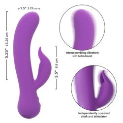 CALEXOTICS - VIBRADOR RECARGABLE MORADO PARA PRIMEROS DESCUENTOS