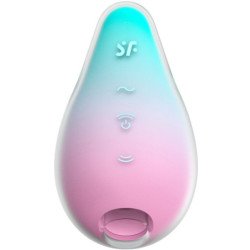 SATISFACTOR - ESTIMULADOR Y VIBRADOR SIRENA VIBES MENTA Y ROSA