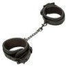 CALEXOTICS - TOBILLERAS NOCTURNAS DE CUERO AJUSTABLES NEGRAS