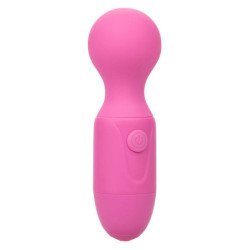 CALEXOTICS - PRIMER MASAJEADOR RECARGABLE CON 10 VIBRACIONES, COLOR ROSA