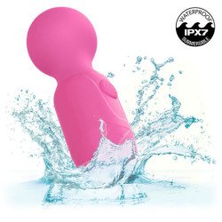 CALEXOTICS - PRIMER MASAJEADOR RECARGABLE CON 10 VIBRACIONES, COLOR ROSA