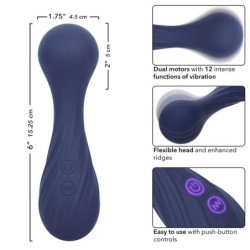 CALEXOTICS - MASAJEADOR CHARISMA TEMPTATION 12 FUNCIONES MORADO