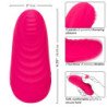 CALEXOTICS - MASAJEADOR DE BOLAS DE MANO ENVY CON 7 VIBRACIONES, COLOR ROSA