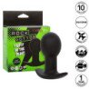 CALEXOTICS - TAPÓN ANAL ROCK BOTTOM 10 VIBRACIONES SILICONA NEGRA