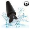CALEXOTICS - ROCK BOTTOM PLUG ANAL CÓNICO 10 VIBRACIONES SILICONA NEGRO