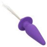 CALEXOTICS - SOUTHERN LIGHTS TAPÓN ANAL CON LUCES 10 VIBRACIONES SILICONA MORADA