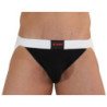 BURN - 004 JOCK NEGRO BRILLANTE / BLANCO M