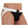 BURN - 004 JOCK NEGRO BRILLANTE / BLANCO L