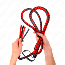 KINK - LÁTIGO DE SERPIENTE ROJO LARGO 210 CM
