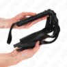 LÁTIGO DE COLA ANCHA NEGRO KINK - 48,5 CM