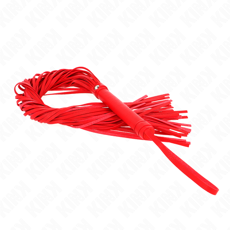 LÁTIGO KINK - ROJO DE PVC SUAVE DE 70 CM