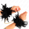 KINK - ESPOSAS DE PLUMAS CON CADENA DE ORO MODELO 1