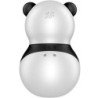 SATISFACTOR - ESTIMULADOR Y VIBRADOR DE BOLSILLO PANDA BLANCO Y NEGRO