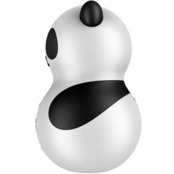 SATISFACTOR - ESTIMULADOR Y VIBRADOR DE BOLSILLO PANDA BLANCO Y NEGRO