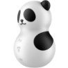 SATISFACTOR - ESTIMULADOR Y VIBRADOR DE BOLSILLO PANDA BLANCO Y NEGRO