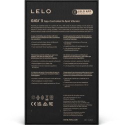 LELO - GIGI™ 3 VIBRADOR DE PUNTO G ROSA