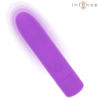 INTENSO - SYMONE VIBRADOR RECARGABLE POR USB, 8 VIBRACIONES, MORADO, 10 X 2,2 CM