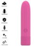 INTENSO - SYMONE VIBRADOR RECARGABLE POR USB, 8 VIBRACIONES, ROSA, 10 X 2,2 CM