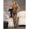 SUBBLIME - 951788 BODY DE RED LARGO CON TIRANTES EN EL PECHO Y LA ESPALDA NEGRO TALLA ÚNICA