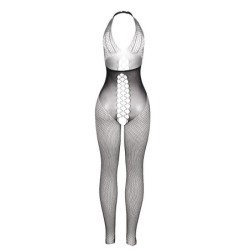 SUBBLIME - 951832 BODY STOCKING CON ESPALDA ABIERTA Y DETALLES CRUZADOS NEGRO TALLA ÚNICA