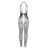 SUBBLIME - 951832 BODY STOCKING CON ESPALDA ABIERTA Y DETALLES CRUZADOS NEGRO TALLA ÚNICA