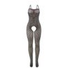 SUBBLIME - 951726 BODY DE RED ELÁSTICO NEGRO SIN ENTREPIERNA TALLA ÚNICA