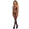 SUBBLIME - 951979 BODY DE RED CON TOP HALTER NEGRO TALLA ÚNICA