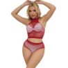 SUBBLIME - 952402 CONJUNTO DE RED CON DIAMANTES ROSAS TALLA ÚNICA