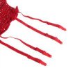 SUBBLIME - 952181 BODY DE RED CON GUANTES Y DIAMANTES ROJO TALLA ÚNICA