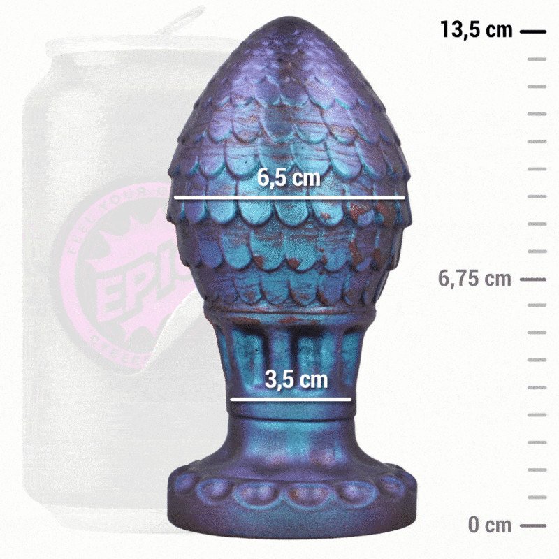 ÉPICO - TAPÓN ANAL VRAKOS DRAGON EGG TALLA L