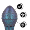 ÉPICO - TAPÓN ANAL VRAKOS DRAGON EGG TALLA L