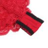 SUBBLIME - 953898 CAMISÓN DE SEDA Y ENCAJE + PANTIES ROJO S/M
