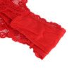 SUBBLIME - 953973 CUERPO SEXY CON VOLANTES + CINTURÓN ROJO S/M