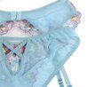 SUBBLIME - 954116 SUJETADOR + PANTIES CON LIGUERO DISEÑO FLORAL AZUL L/XL