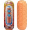 PRETTY LOVE - TWIN BALLS MASTURBADOR MASCULINO NARANJA