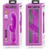 PRETTY LOVE - SHANIA VIBRADOR MULTIFUNCIÓN TRIPLE CONEJO ROSA