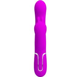 PRETTY LOVE - VIBRADOR TRIPLE MULTIFUNCIÓN CAMMY 4 EN 1 ROSA